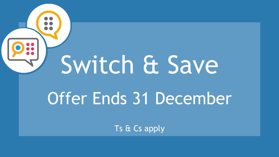 SuperNova and Dolphin ScreenReader Switch and Save offer ends 31 December. Ts and Cs apply,